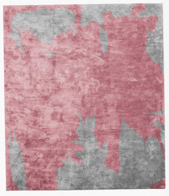 Action Caccia Hand Knotted Rug In Red Design By Second Studio