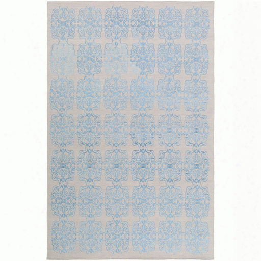 Adeline Rug In Blue & Gray De Sign By Surya