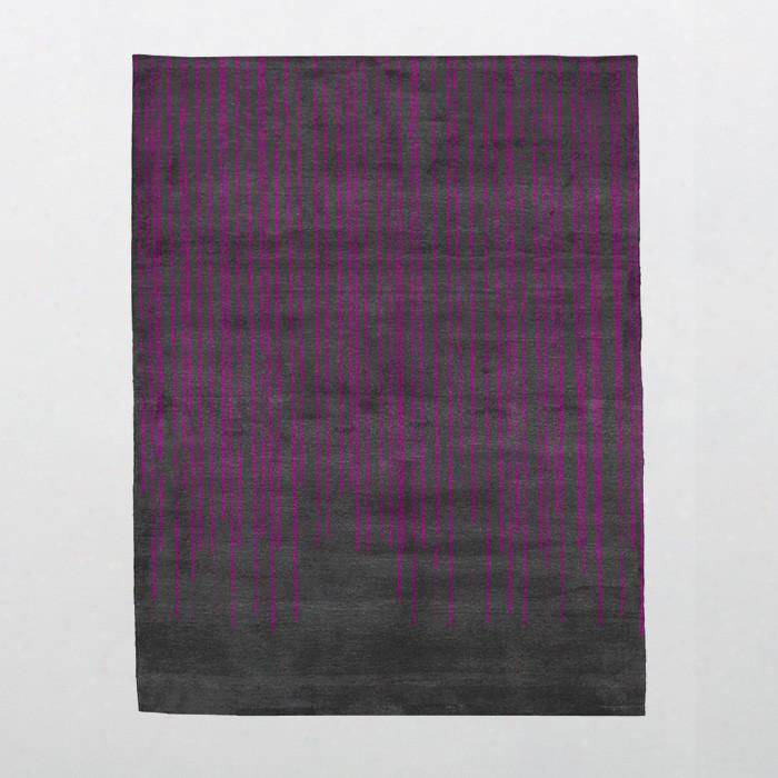 Beverly Night Glow Collection Wool And Viscose Area Rug In Assorted Colors Design By Second  Studio