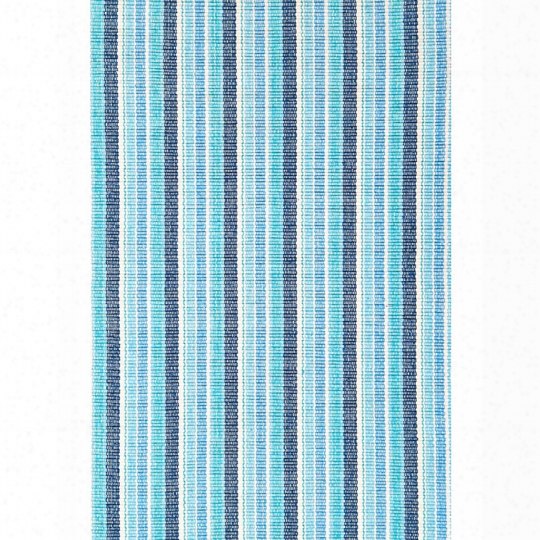 Bluemarine Ticking Woven Cotton Rug Design By Dash & Albert