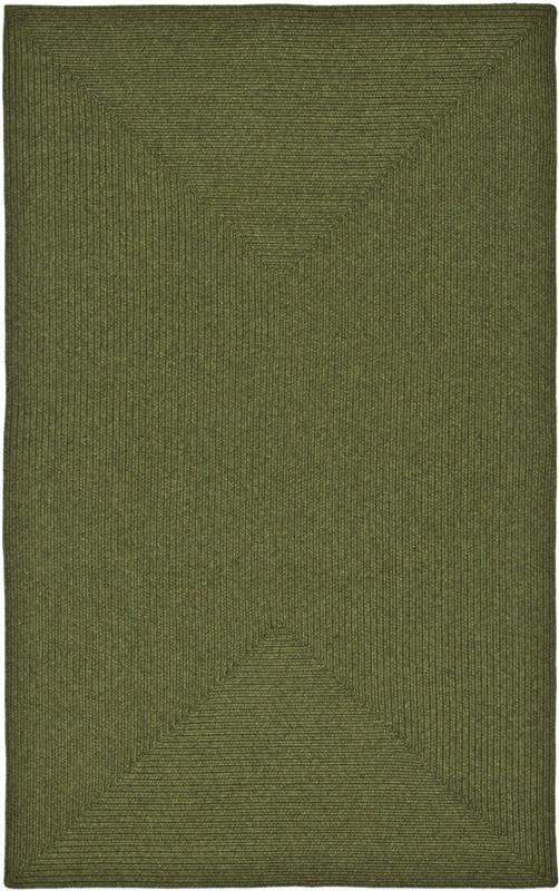 Braided Collection Area Rug In Green Design By Safavieh