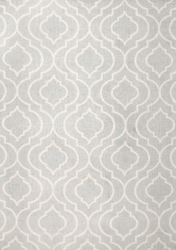 Bridget Trellis Rug In Light Grey Design By Nuloom