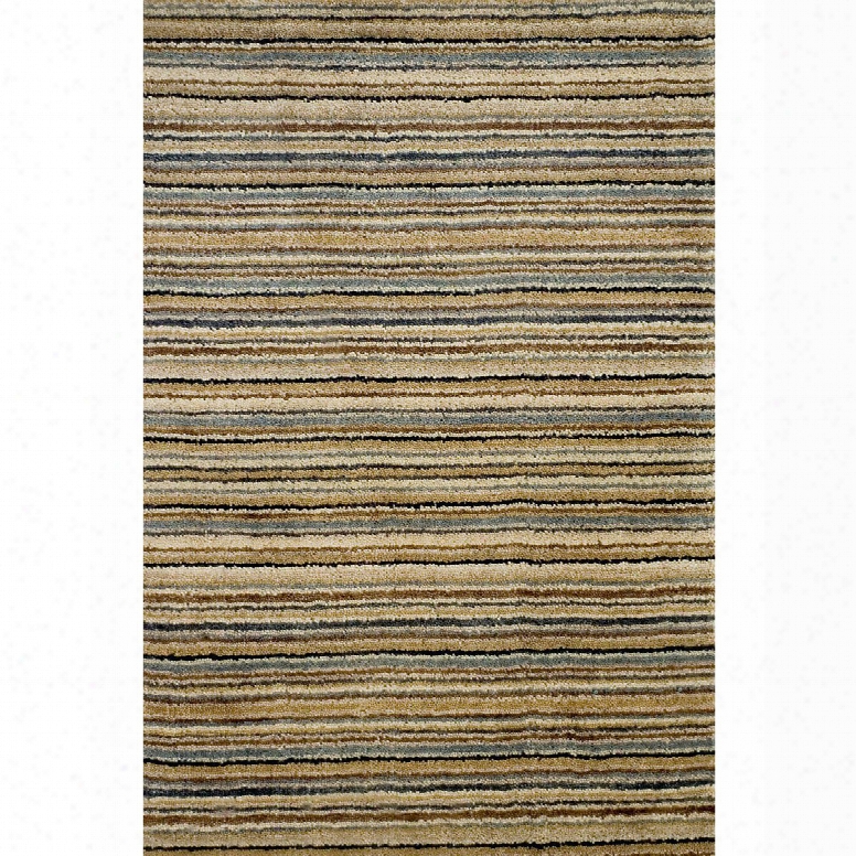 Brindle Stripe Mountain Hand Knotted Rug Design By Dash & Albert