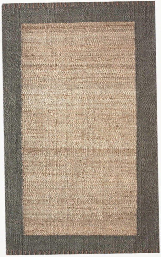 Cameron 100% Jute Area Rug In Natural Design By Nuloom