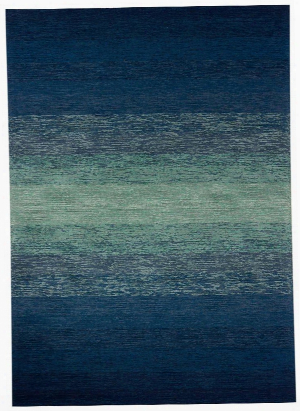 Catalina Rug In Majolica Blue & Feldspar Design By Jaipur