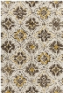 Terra Collection Hand-Tufted Area Rug in Cream, Brown, & Yellow design by Chandra rugs
