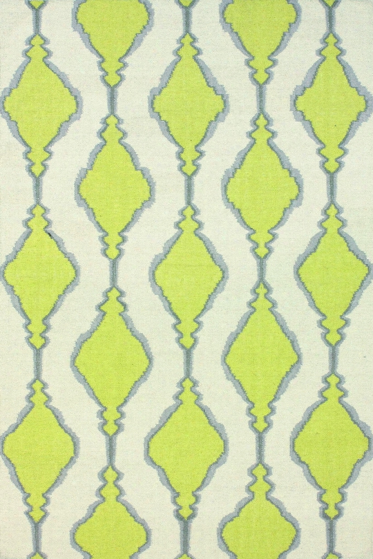 St. Tropez 100% Wool Area Rug In Green Design By Nuloom