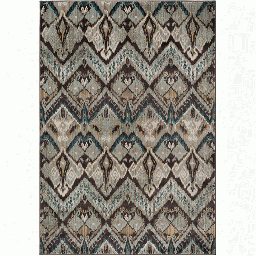 Steinberger Rug In Green & Neutral Design By Surya