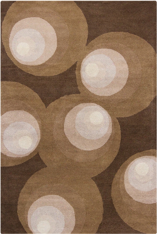 Stella Collection Hand-tufted Area Rug In Brown, Grey, & Ivory Design By Chandra Rugs