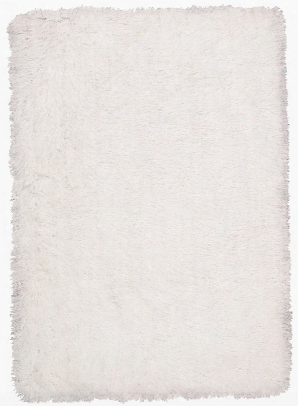 Studio Collection Sunset Boulevard Shag Area Rug In Pearl - Kathy Ireland Home By Nourison