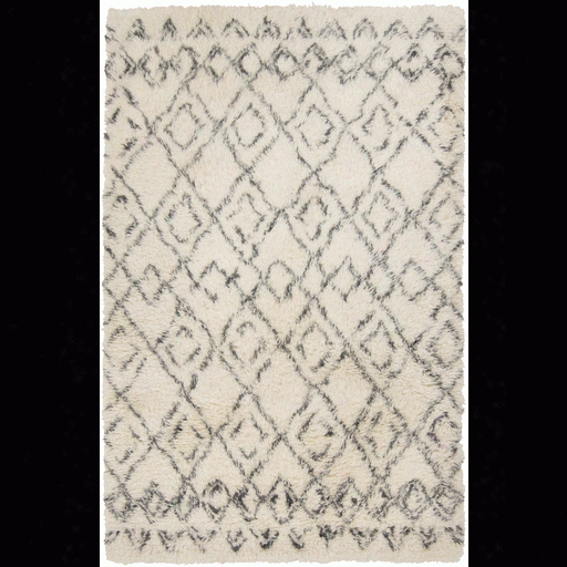 Tasman Charcoal & Ivory Rug Design By Surya