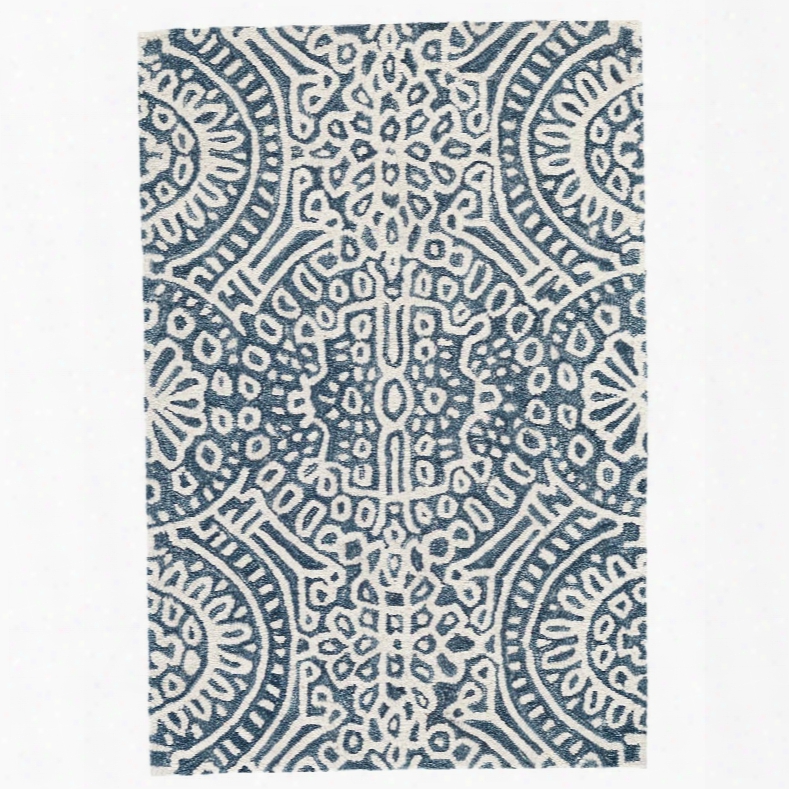 Temple Ink Wool Micro Hooked Rug Design By Dash & Albert