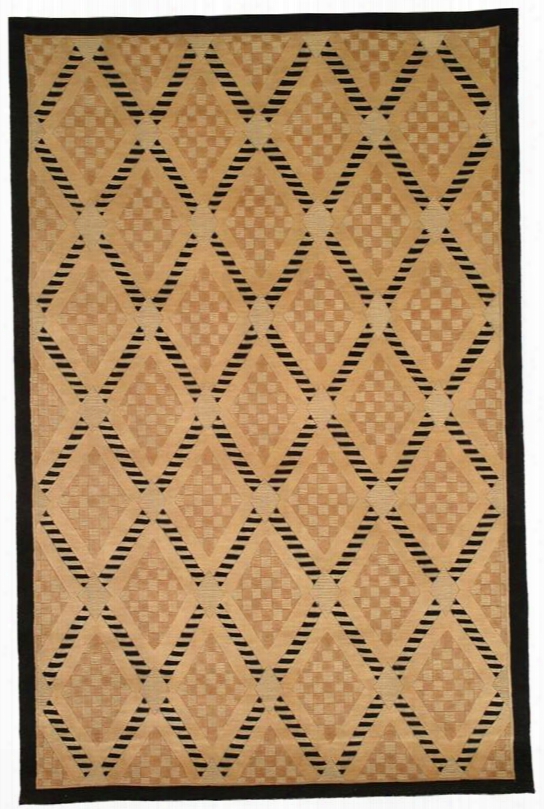 Tibetan Collection Wool Area Rug In Black And Gold Design By Safavieh