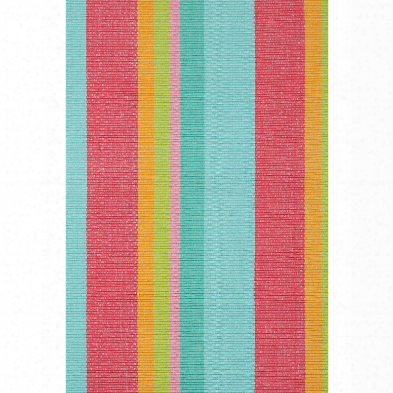 Tiki Stripe Woven Cotton Rug Design By Dash & Albert