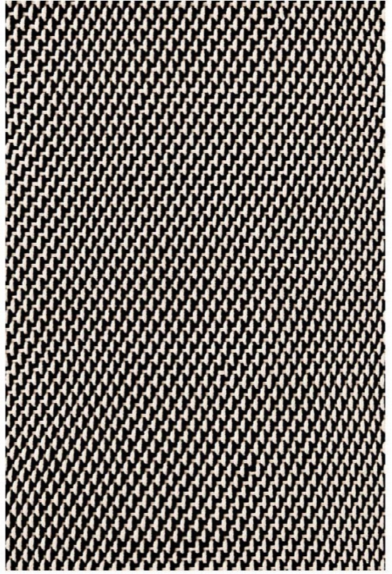 Two-to Ne Rope Black & Ivory Indoor/outdoor Rug Design By Dash & Albert