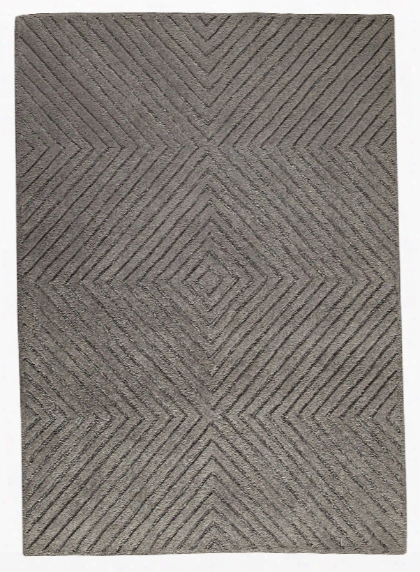 Union Square Collection Hand Tufted Wool Rug In Grey Design By Mat The Basics