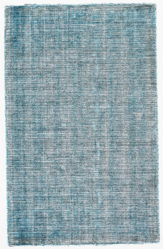 Vibrant Collection Hand Loomed Cotton & Art Silk Area Rug In Aquua Design B Bd Fine