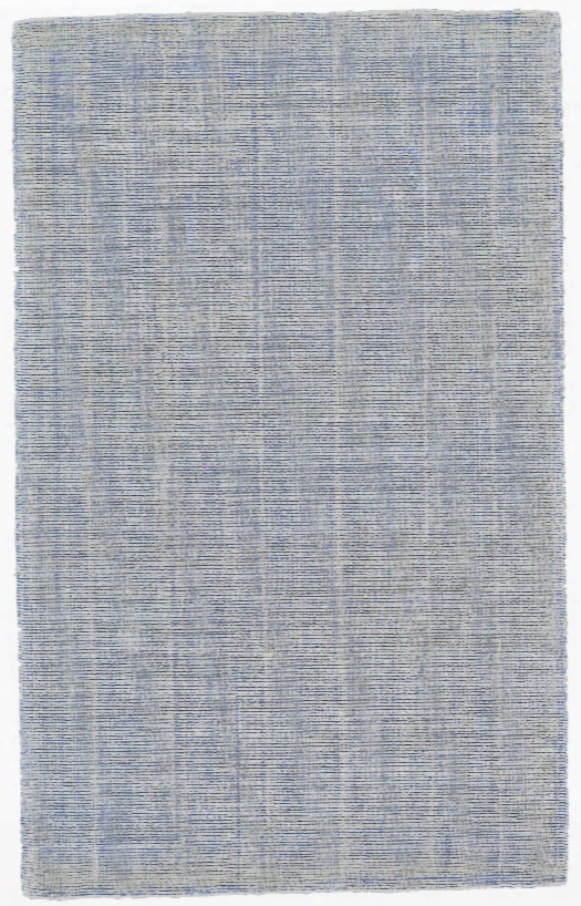 Vibrant Collection Hand Loomed Cotton & Art Silk Area Rug In Azure Design By Bd Fine