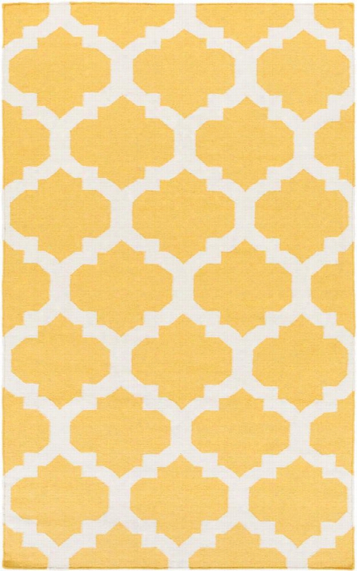 York Rug In Butter And Ivory Design By Surya