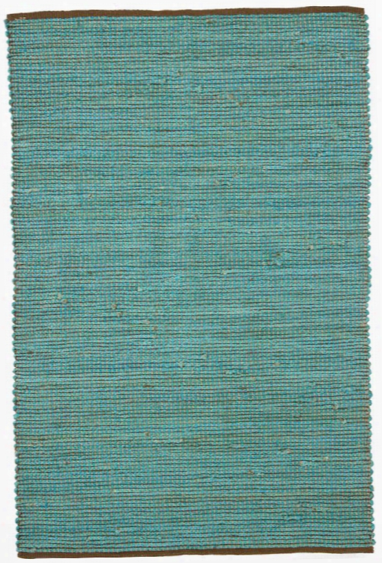 Zola Collection Hand-woven Area Rug In Blue & Charcoal Design By Chandra Rugs
