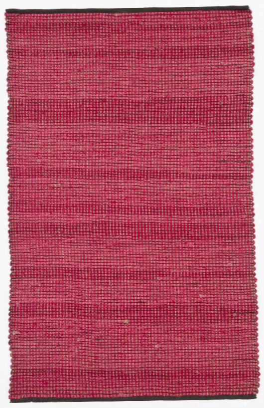 Zola Collection Hand-woven Area Rug In Red & Charcoal Design By Chandra Rugs