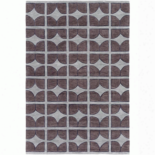 Alexandra Rug In Gray & Green Design By Surya