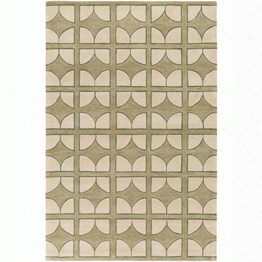 Alexandra Rug In Green Design By Surya