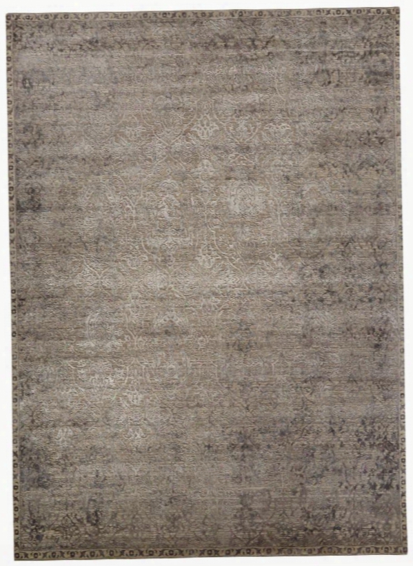 Chaos Theory Rug In Dark Slate & Frost Grey Design By Jaipur