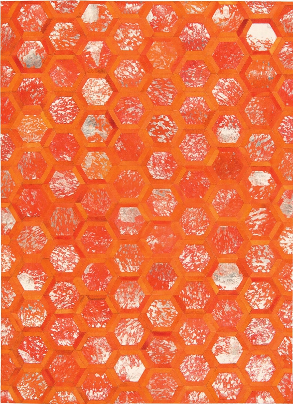 City Chic Rug In Tangerine Design By Ourison