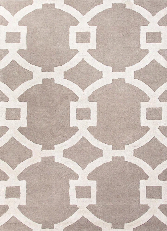 City Collection Regency Rug In Ashwood & White Design By Jaipur