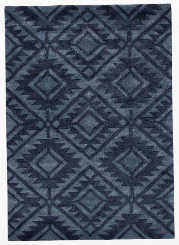 City Rug In Blue Heaven & Blue Indigo Design By Jaipur