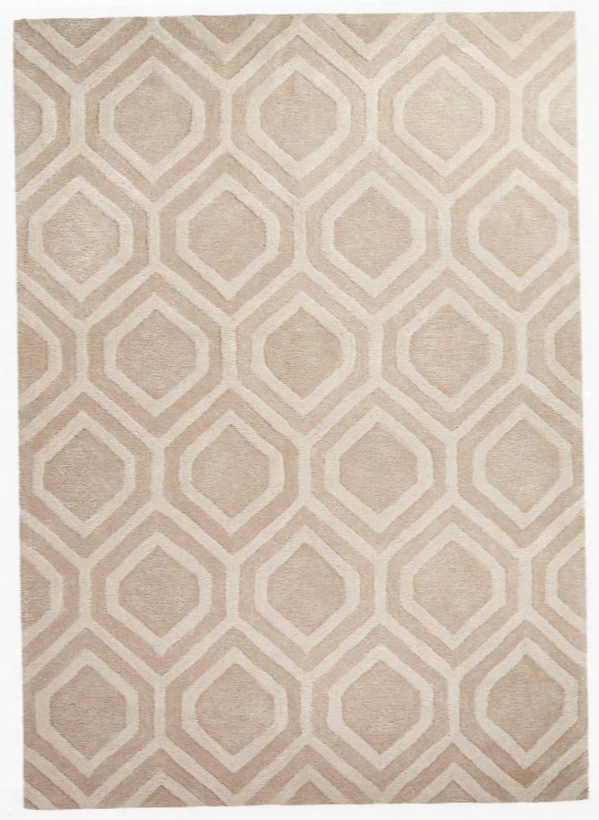 City Rug In Oxford Tan & Turtle Dove Design By Jaipur