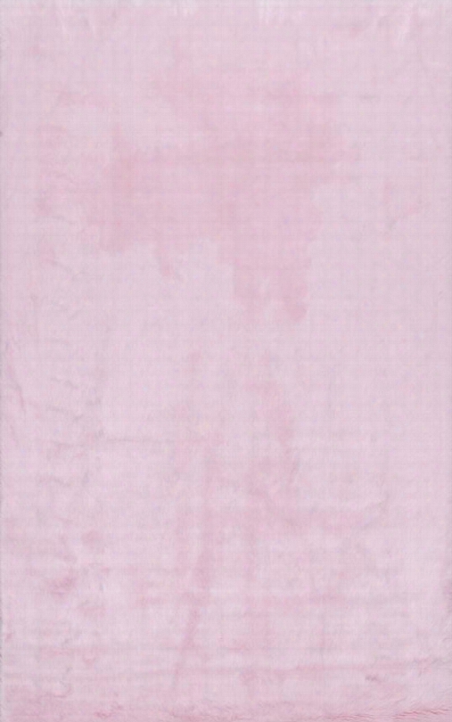 Cloud Shag Rug In Pink Design By Nuloom