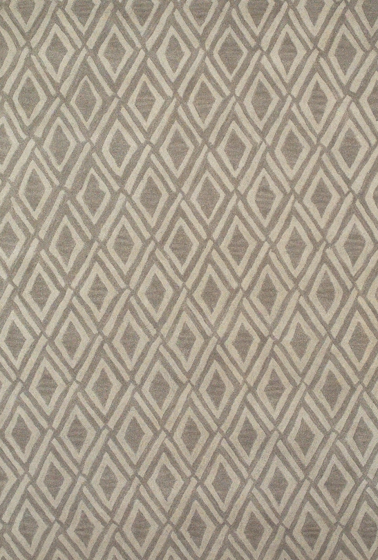 Colonnad E Collection Hand Tufted Wool Area Rug In Light Gray By Bd Amerce