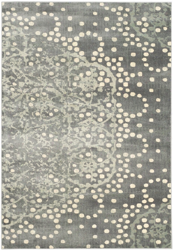 Constellation Vintage Rug In Grey & Multi Design By Safavieh