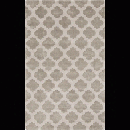 Cosmopolitan Grey & Light Grey Rug Design By Surya