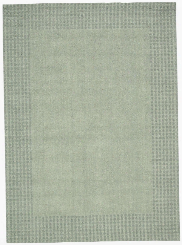 Cottage Grove Collection Coastal Village Wool Area Rug In Mist - Kathy Ireland Home By Nourison