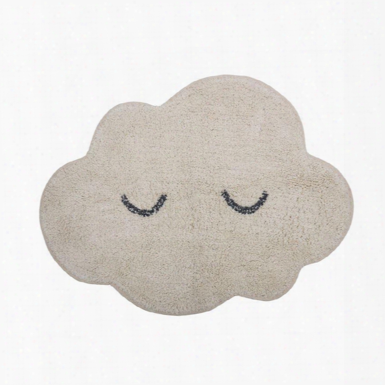 Cotton Cloud Shaped Rug Design By Bd Mini