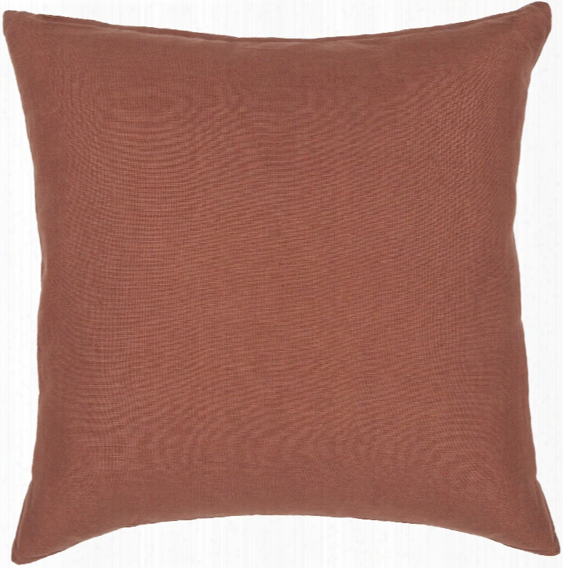 Cotton Pillow In Rust Design By Chandra Rugs