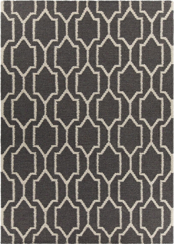 Dacio Collection Hand-woven Area Rug In Grey & White Design By Chandra Rugs