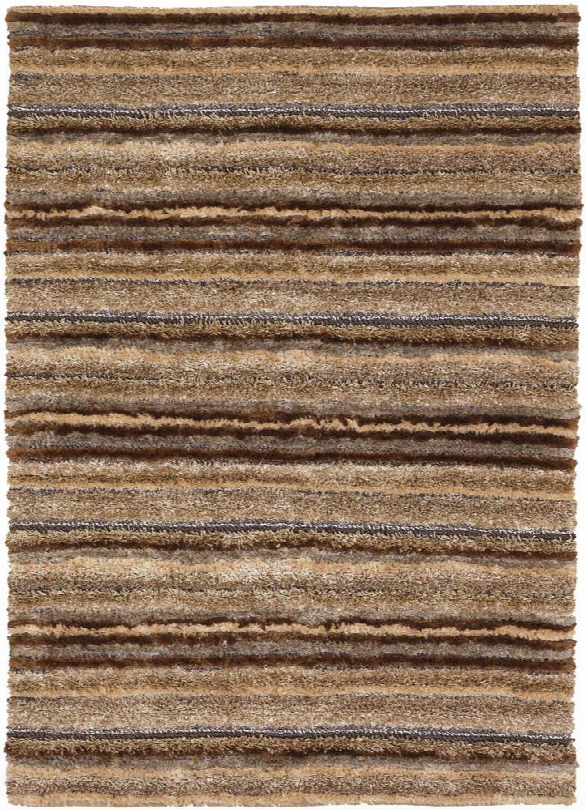 Delight Collection Hand-woven Area Rug In Brown, Taupe, Ivory, & Gold Design By Chandra Rugs