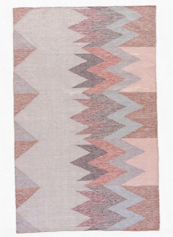 Desert Rug In Pumice Stone & Cameo Rose Dssign By Jaipur