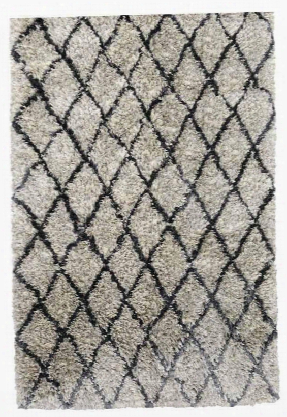 Rhombus Ritz Shag Rug Design By Classic Home