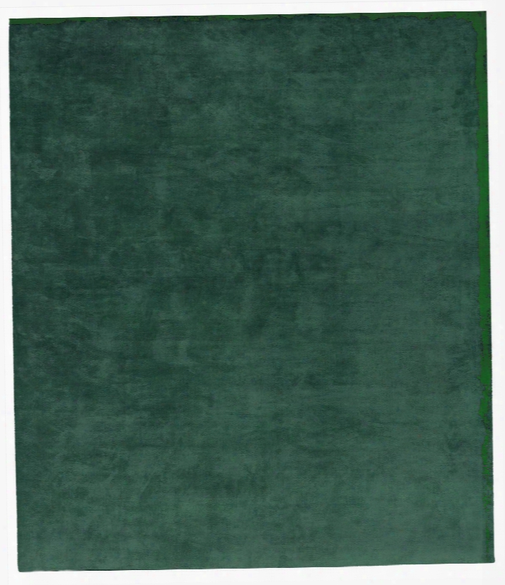 Dijon Nester Hand Knotted Rug In Green Design By Second Studio