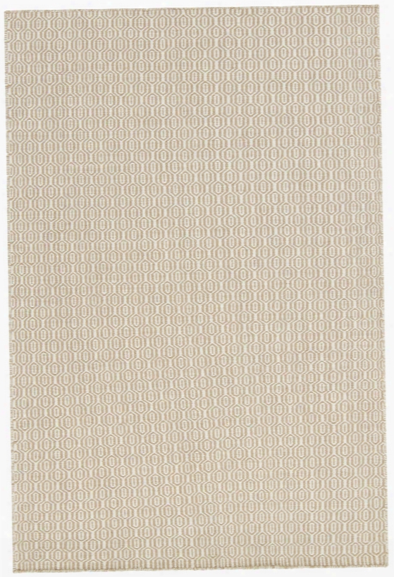 Diva Collection Flatweave Area Rug In Cream & Beige Design By Chandra Rugs