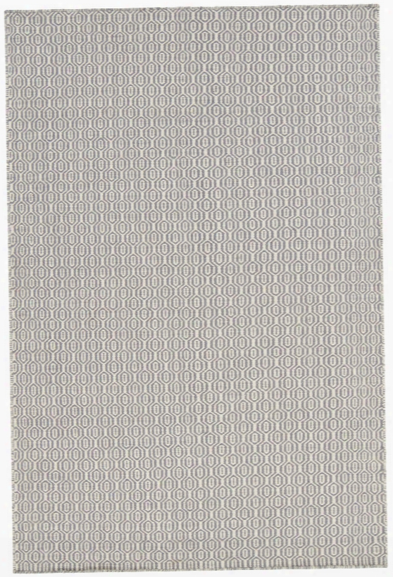 Diva Collection Flatweave Area Rug In Cream & Grey Design By Chandra Rugs