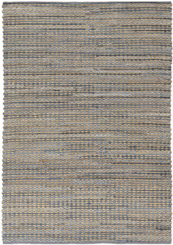 Easton Collection Hand-woven Area Rug In Blue, Tan, & Grey Design By Chandra Rugs
