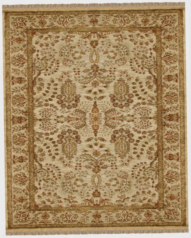 Elegance Collection New Zealand Wool Area Rug In Beige By Bd Fine