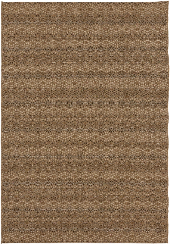 Elements Outdoor Rug In Beigge & Camel Design By Candice Olson