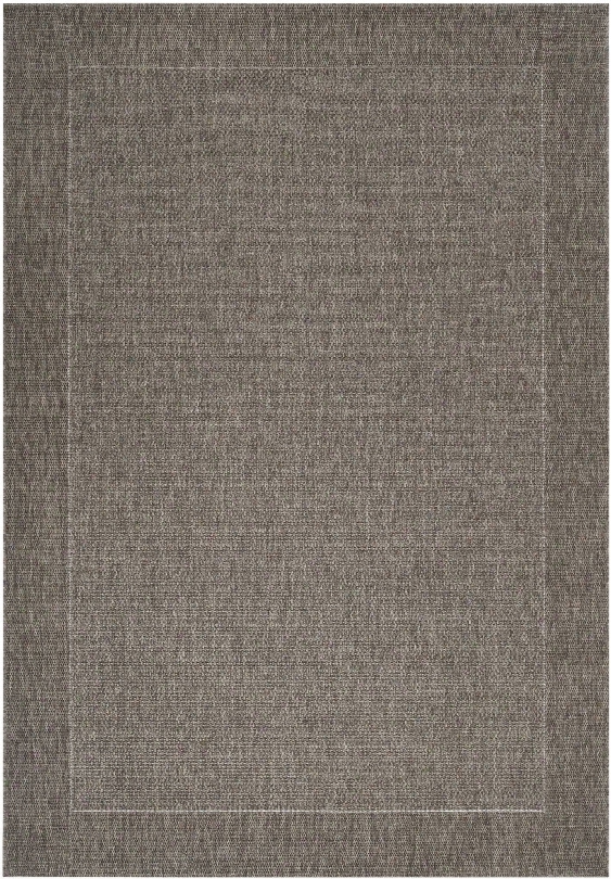 Elements Outdoor Rug In Charcoal & Black Design By Candice Olson